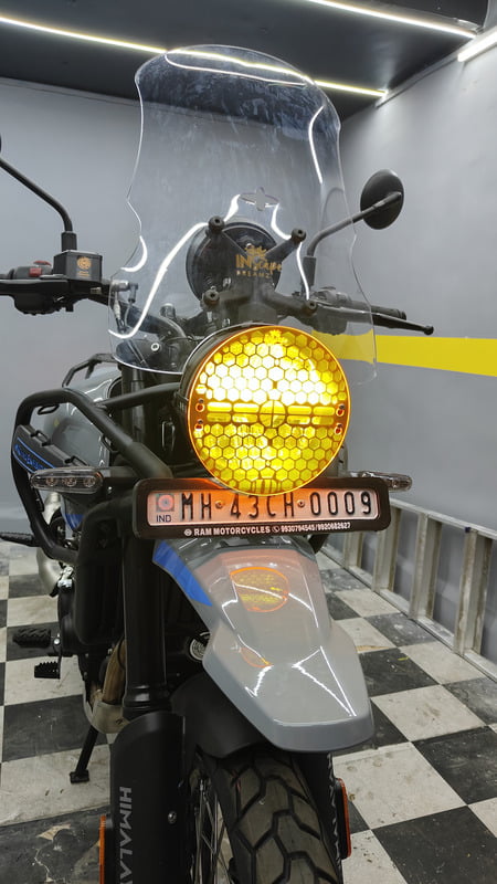 3 in 1 Headlight Cover for Royal Enfield Himalayan 450