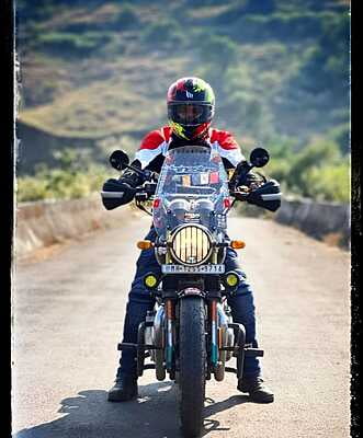 M1 Windshield for Royal Enfield Interceptor