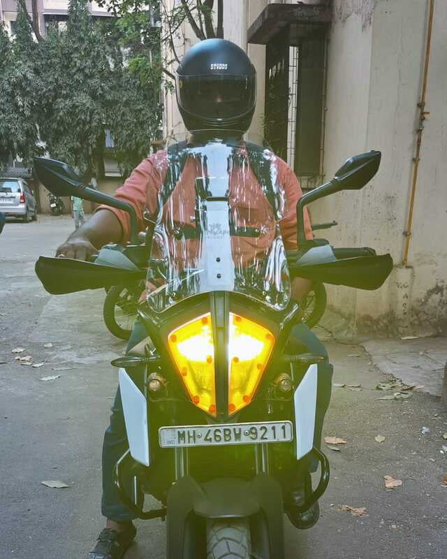 V5 KTM 250/390 Adventure Windshield